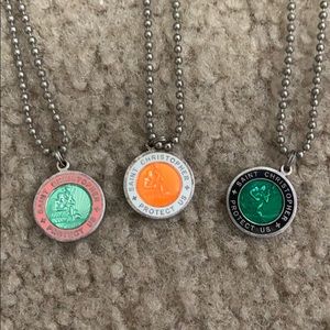 St Christopher necklaces